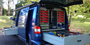 jbtech mobile workshop transporter van